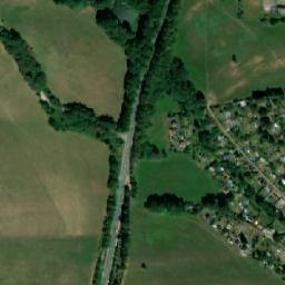 Satellite imagery of [Vrchlabí] monastery church t., CZ