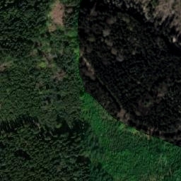 Satellite imagery of Buková hora, CZ