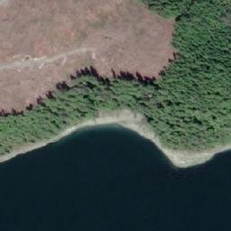 Satellite imagery of Dinner Point, CA
