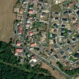 Satellite imagery of [Háj u Duchcova] former mine chimney, CZ