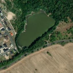 Satellite imagery of [Háj u Duchcova] former mine chimney, CZ