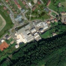 Satellite imagery of [Adršpach-Horní Adršpach] church t., CZ