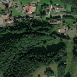 Satellite imagery of [Adršpach-Horní Adršpach] church t., CZ