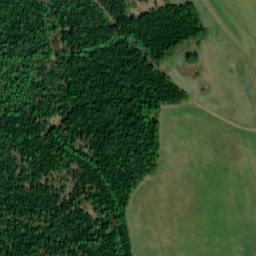 Satellite imagery of [Vernéřovice] pilgrimage church t., CZ
