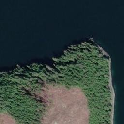 Satellite imagery of Dinner Point, CA