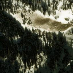Satellite imagery of Blustry Mountain, CA