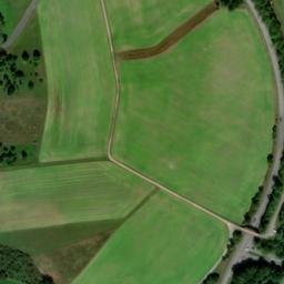Satellite imagery of Gleiberg Castle, DE