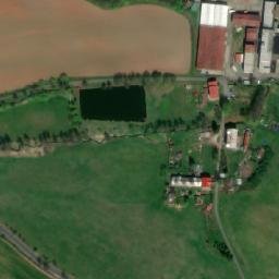 Satellite imagery of [Meziměstí] former textil factory chimney, CZ