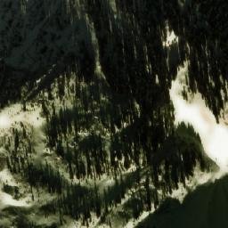 Satellite imagery of Blustry Mountain, CA