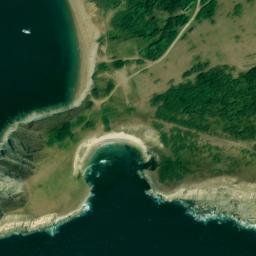 Satellite imagery of Gad Cliff, GB