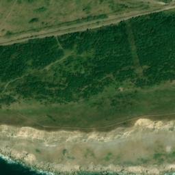 Satellite imagery of Gad Cliff, GB