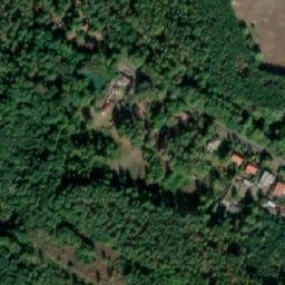 Satellite imagery of rock burg [Jestřebí u České Lípy] outlook t., CZ