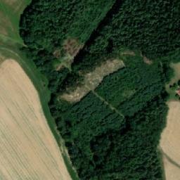 Satellite imagery of [Vlastibořice] belfry, CZ