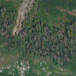 Satellite imagery of Mount McDonald, CA