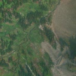 Satellite imagery of Triune Mountain, CA