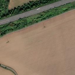 Satellite imagery of Brozánky[Řehlovice] church t., CZ