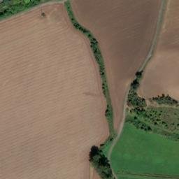 Satellite imagery of Brozánky[Řehlovice] church t., CZ