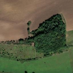 Satellite imagery of Brozánky[Řehlovice] church t., CZ