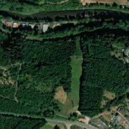 Satellite imagery of [Semily] former factory chimney, CZ