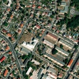 Satellite imagery of [Duchcov] church & outlook t., CZ