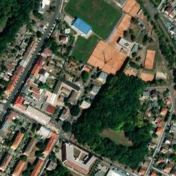 Satellite imagery of [Duchcov] church & outlook t., CZ