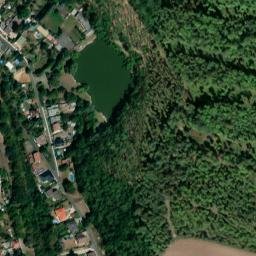 Satellite imagery of [Duchcov] church & outlook t., CZ