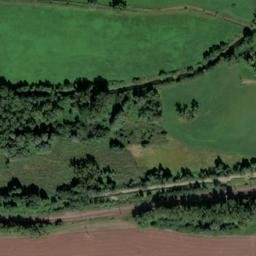 Satellite imagery of Brozánky[Řehlovice] church t., CZ