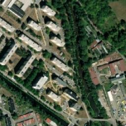 Satellite imagery of [Semily] former heat plant chimney, CZ