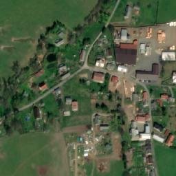Satellite imagery of [Vernéřovice] church t.2, CZ