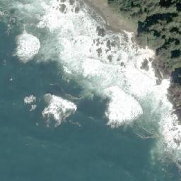 Satellite imagery of Cape Palmerston, CA
