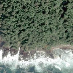 Satellite imagery of Cape Palmerston, CA
