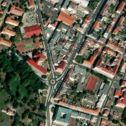 Satellite imagery of [Duchcov] church & outlook t., CZ