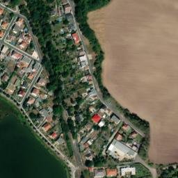 Satellite imagery of [Duchcov] church & outlook t., CZ