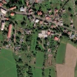 Satellite imagery of [Řehlovice] church t., CZ