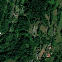 Satellite imagery of [Semily] church outlook t., CZ