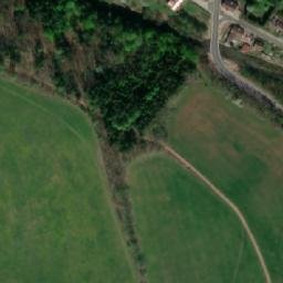 Satellite imagery of [Mladé Buky] church sanctus t., CZ