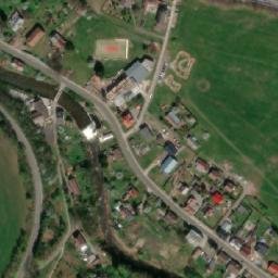 Satellite imagery of [Mladé Buky] church sanctus t., CZ