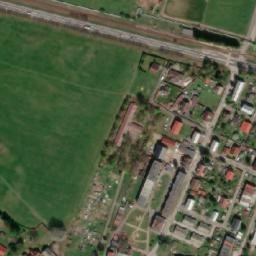 Satellite imagery of [Mladé Buky] church sanctus t., CZ