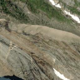 Satellite imagery of Mount Thor, CA