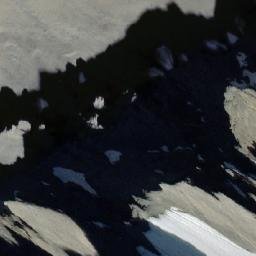 Satellite imagery of Mount King George, CA