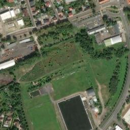 Satellite imagery of St. Michael Archangel [Litvínov-Horní Litvínov] church t., CZ