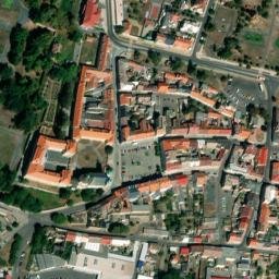 Satellite imagery of [Duchcov] church & outlook t., CZ