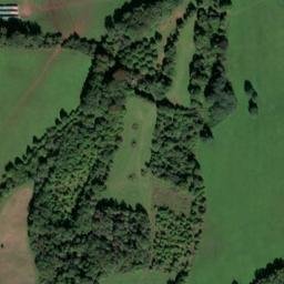 Satellite imagery of [Řehlovice] church t., CZ