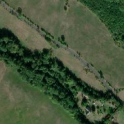 Satellite imagery of [Úštěk-Habřina] evang. church t., CZ