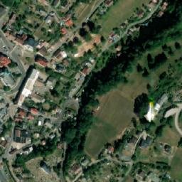 Satellite imagery of [Semily] church outlook t., CZ