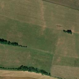 Satellite imagery of [Dolní Lánov] church t., CZ