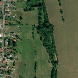 Satellite imagery of [Dolní Lánov] church t., CZ