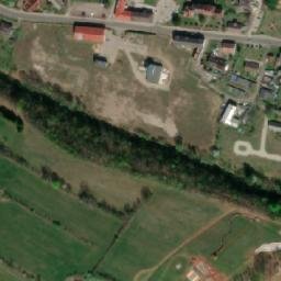 Satellite imagery of [Mladé Buky] church sanctus t., CZ