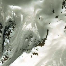 Satellite imagery of Mount Cuchulainn, CA