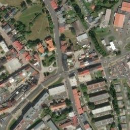 Satellite imagery of St. Michael Archangel [Litvínov-Horní Litvínov] church t., CZ